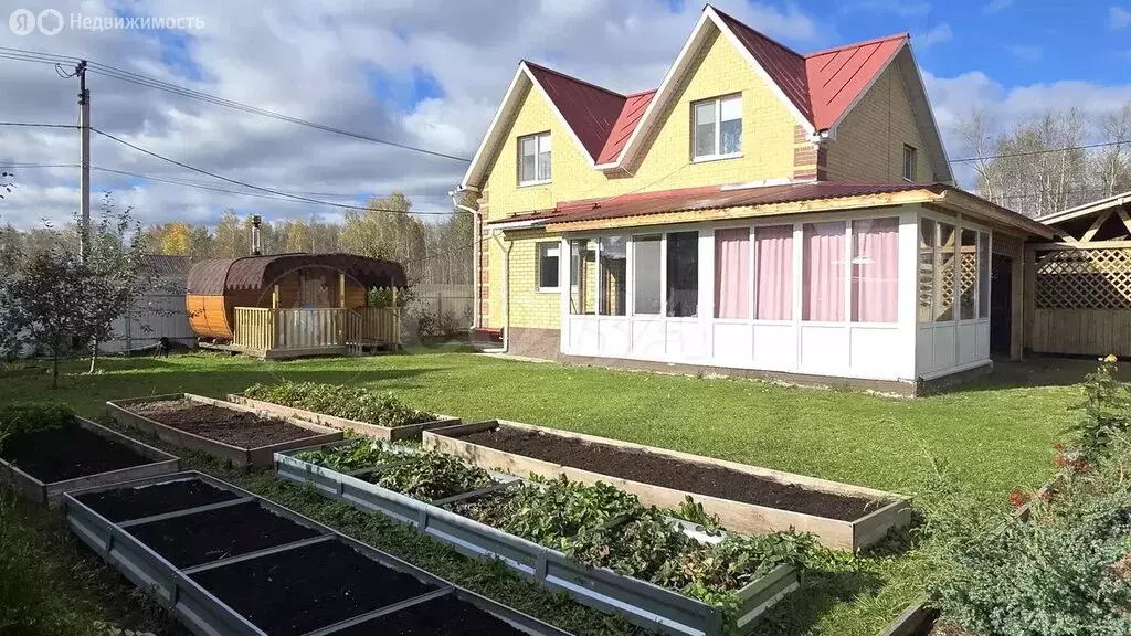 Дом в Тюменский муниципальный округ, деревня Ушакова, микрорайон ... - Фото 0