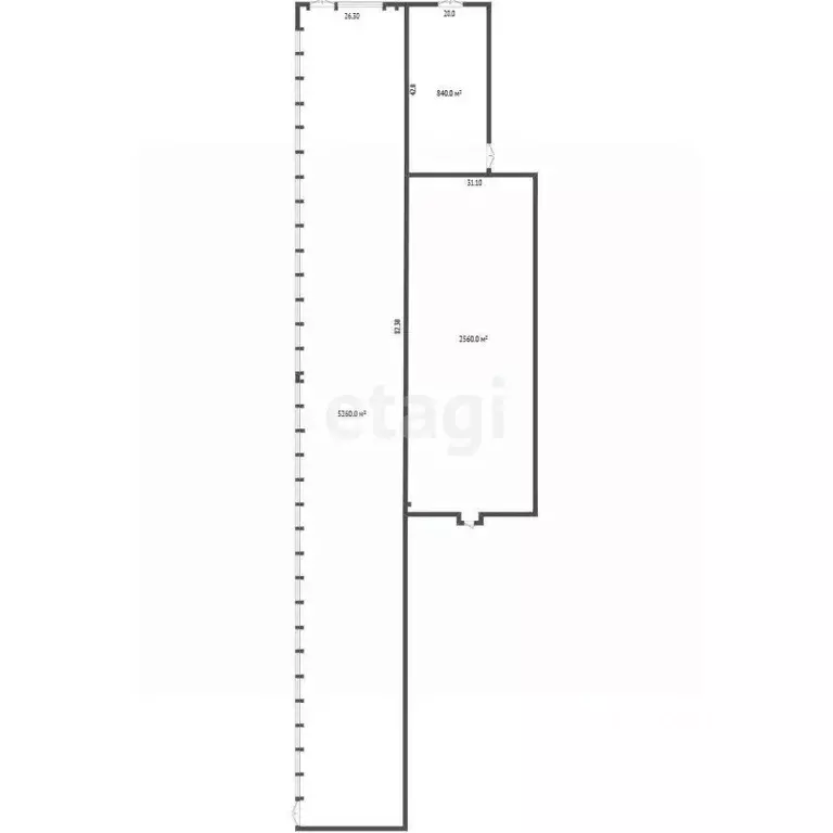 Склад в Московская область, Домодедово Белые Столбы мкр, ул. ... - Фото 2