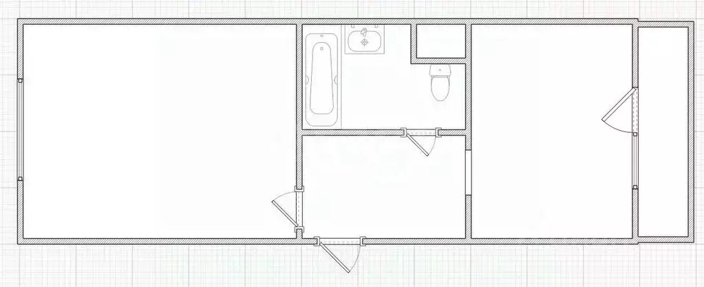 1-к кв. Костромская область, Буйский район, Чистые Боры городское ... - Фото 2