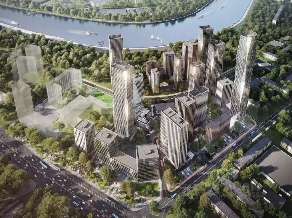 1-к кв. Москва Нагатинская ул., к2вл1 (44.93 м) - Фото 1