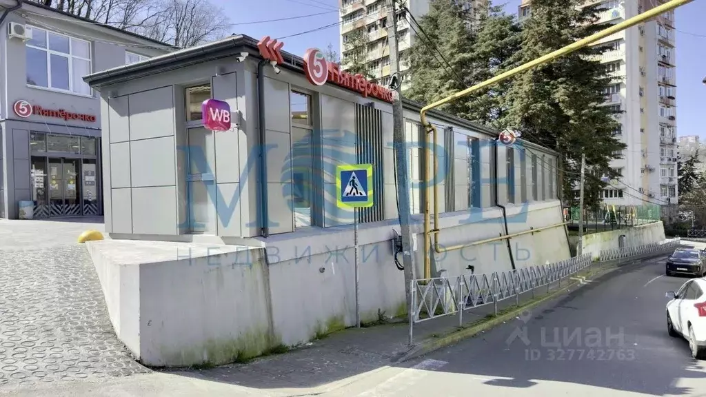 Помещение свободного назначения в Краснодарский край, Сочи Заречный ... - Фото 1