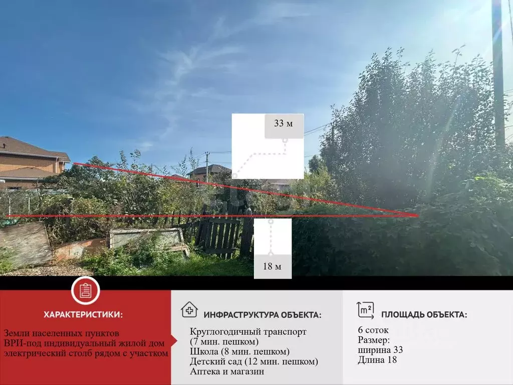 Участок в Хабаровский край, Хабаровск Обозная ул., 4 (6.0 сот.) - Фото 2