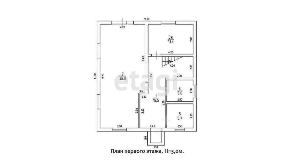 Дом в Гурьевск, СНТ Здоровье, Центральная улица (180 м) - Фото 0