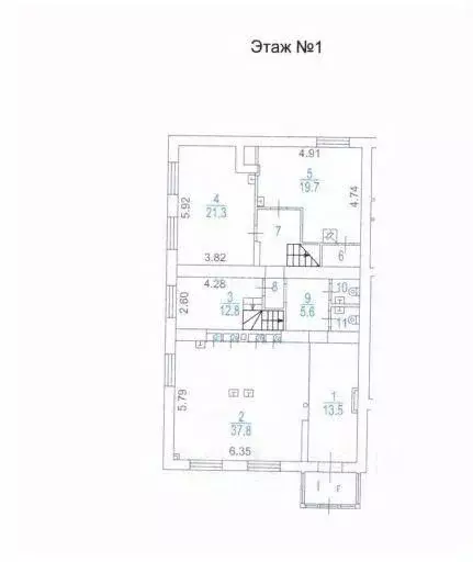 Помещение свободного назначения в Москва проезд 5-й Марьиной рощи, 3/7 ... - Фото 2