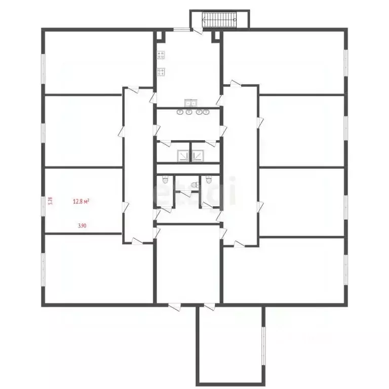 Комната Санкт-Петербург ул. Вавиловых, 10К4 (12.8 м) - Фото 2