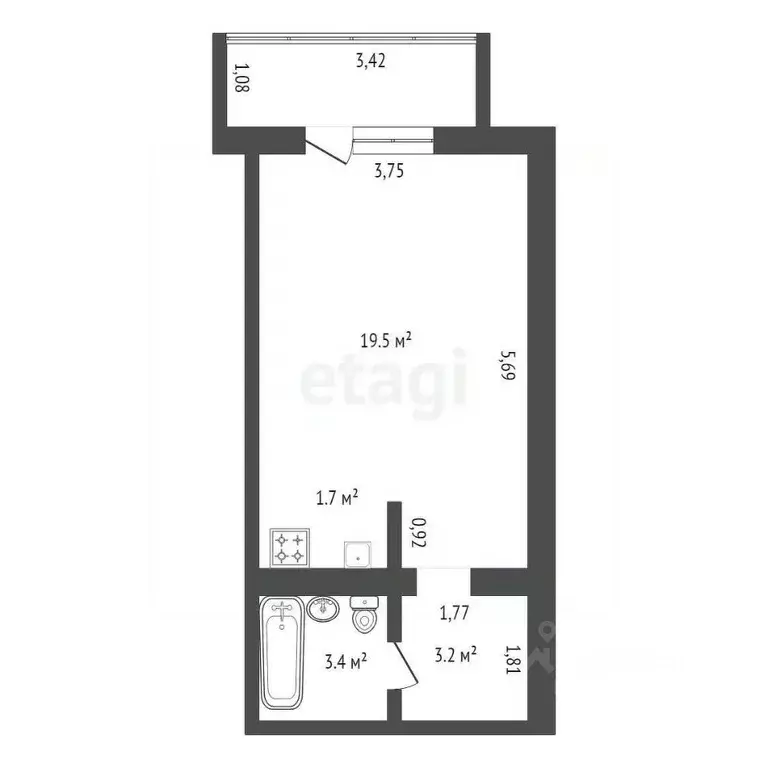 Студия Амурская область, Благовещенский район, с. Чигири Восточная ... - Фото 2
