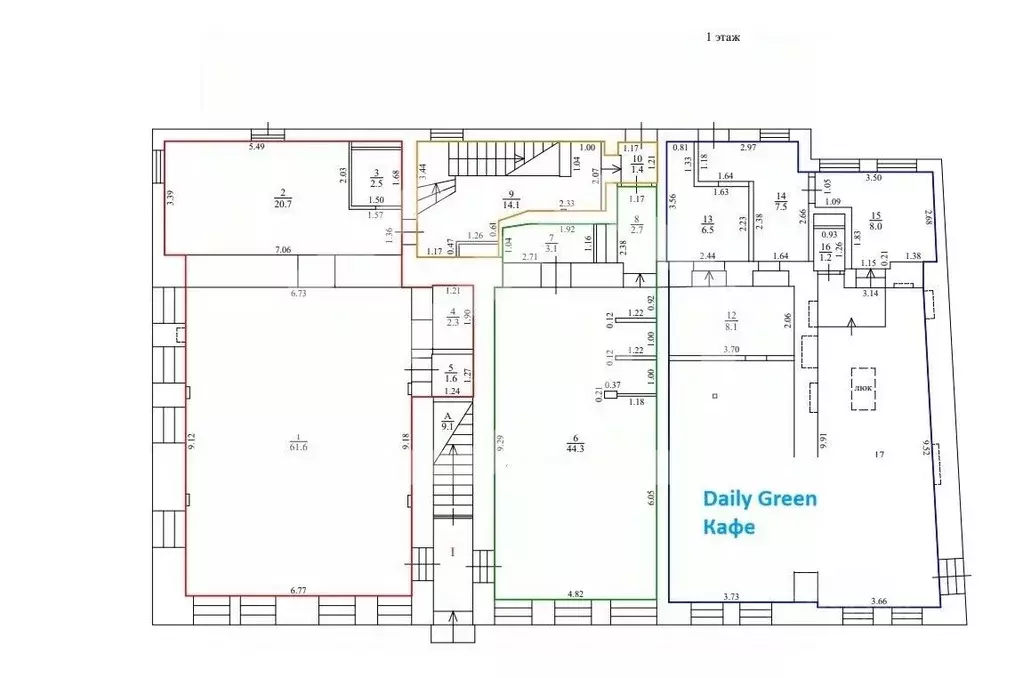 Помещение свободного назначения в Москва Руновский пер., 5С1 (117 м) - Фото 2