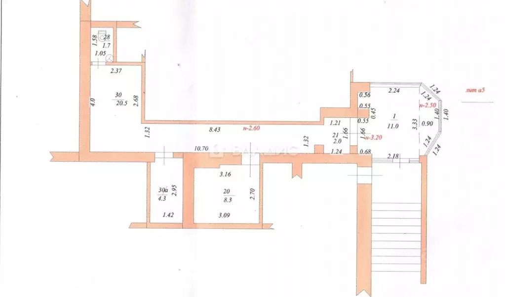 Офис в Краснодарский край, Ейск ул. Свердлова, 126 (48 м) - Фото 1