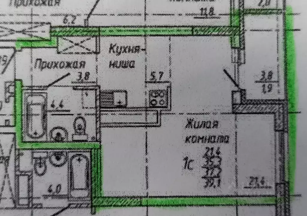 1-к кв. Свердловская область, Екатеринбург просп. Космонавтов, 108/4 ... - Фото 1