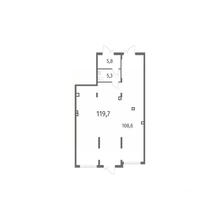Помещение свободного назначения в Калининградская область, Калининград ... - Фото 2