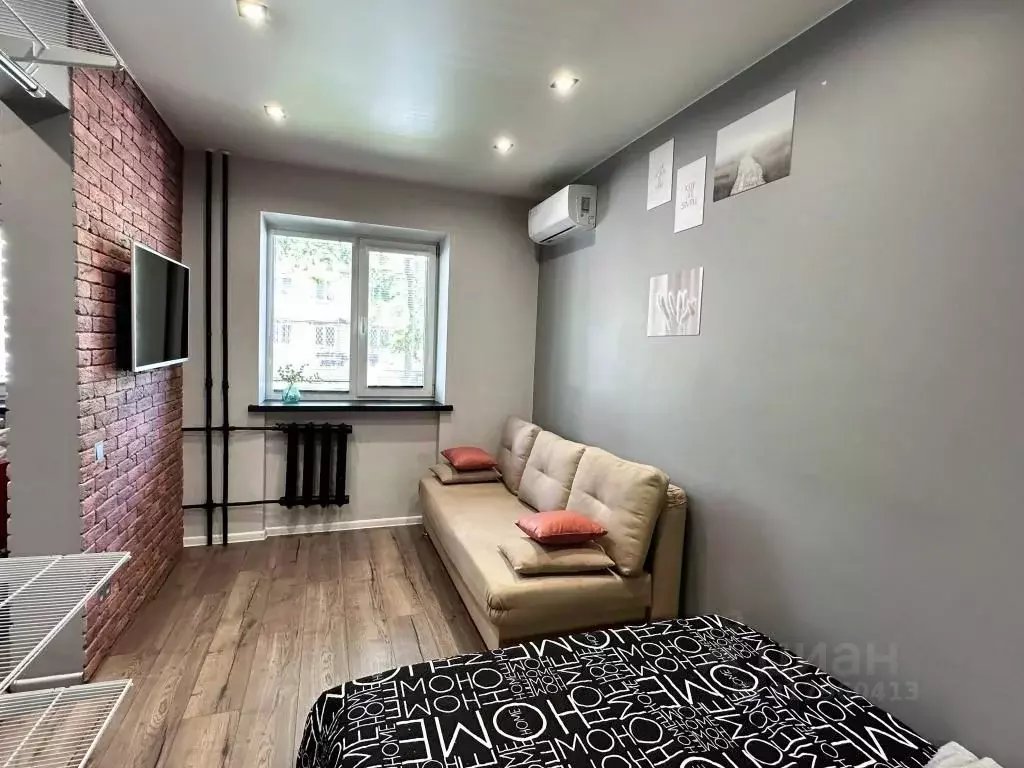 1-к кв. Приморский край, Владивосток ул. Фадеева, 6В (30.0 м) - Фото 1