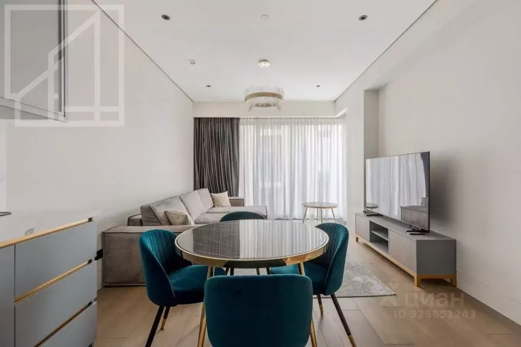 2-к кв. Москва Поклонная ул., 9 (52.0 м) - Фото 1