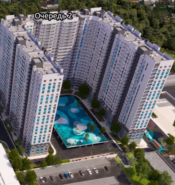 Студия Краснодарский край, Новороссийск ул. Куникова, 47Г (20.5 м) - Фото 2