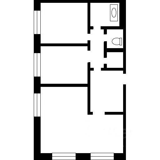 3-к кв. Татарстан, Лениногорск просп. Шашина, 86 (91.9 м) - Фото 2