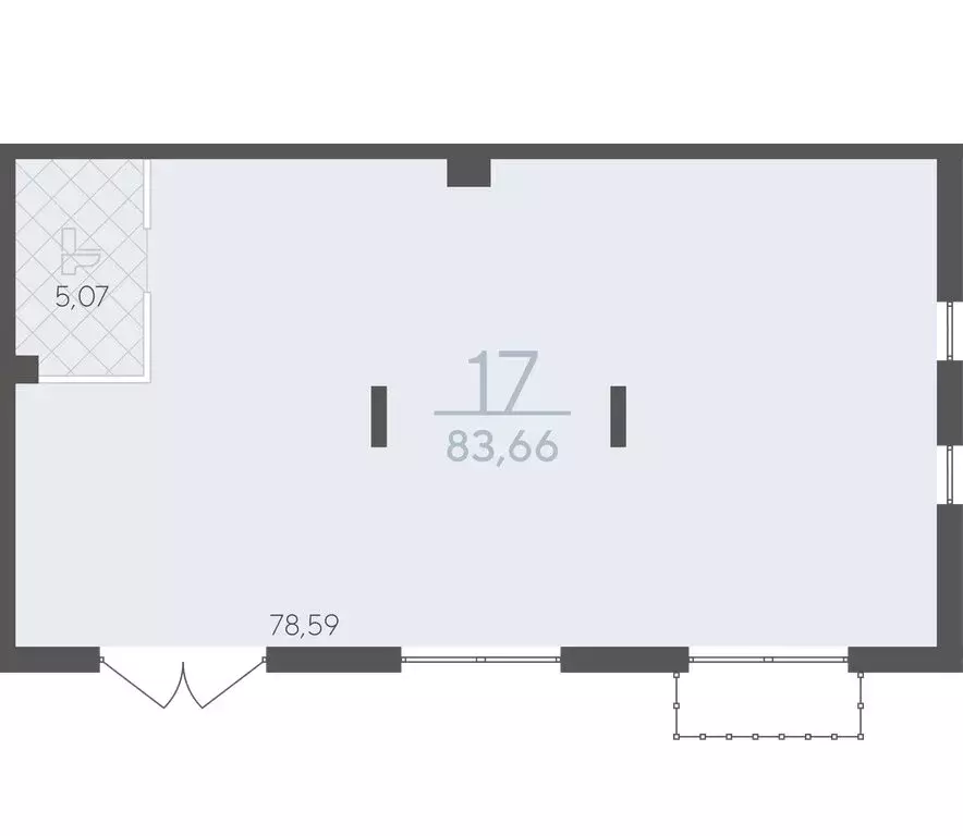 Офис (83.66 м) - Фото 2