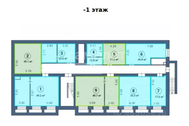Офис в Москва Верхняя Красносельская ул., 17АС1б (27 м) - Фото 2