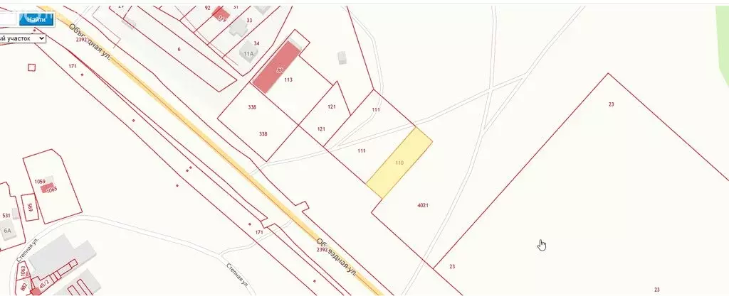 Участок в село Сакмара, Объездная улица (10 м) - Фото 2
