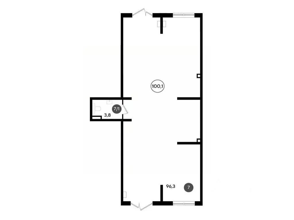 Помещение свободного назначения в Краснодарский край, Краснодар Парк ... - Фото 1