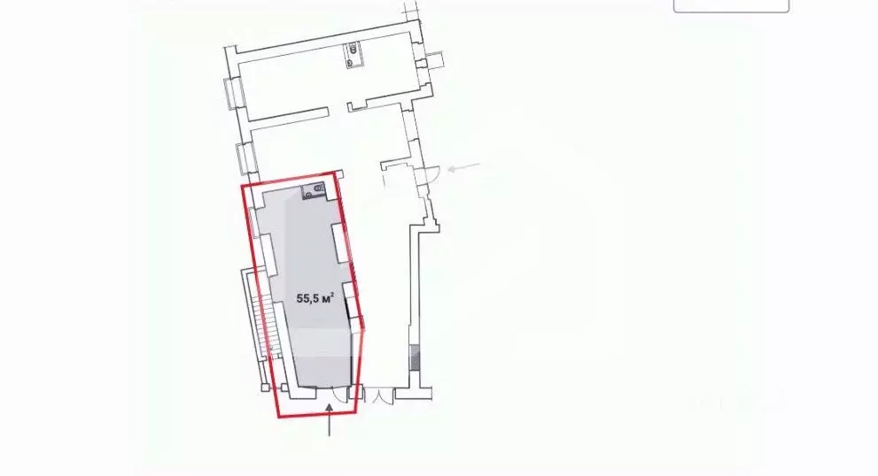 Помещение свободного назначения в Москва ул. Земляной Вал, 25 (56 м) - Фото 2