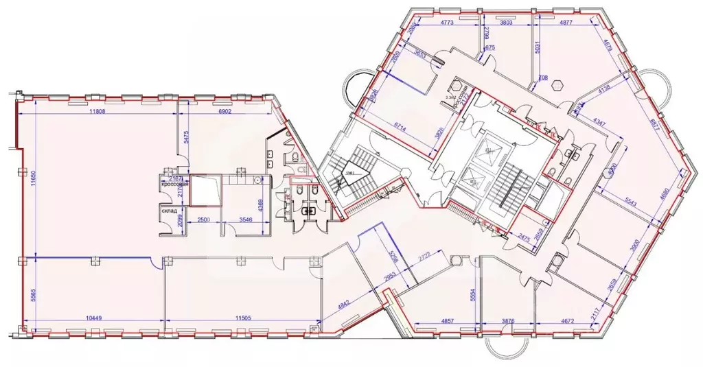 Помещение свободного назначения в Москва Космодамианская наб., 52С1 ... - Фото 2