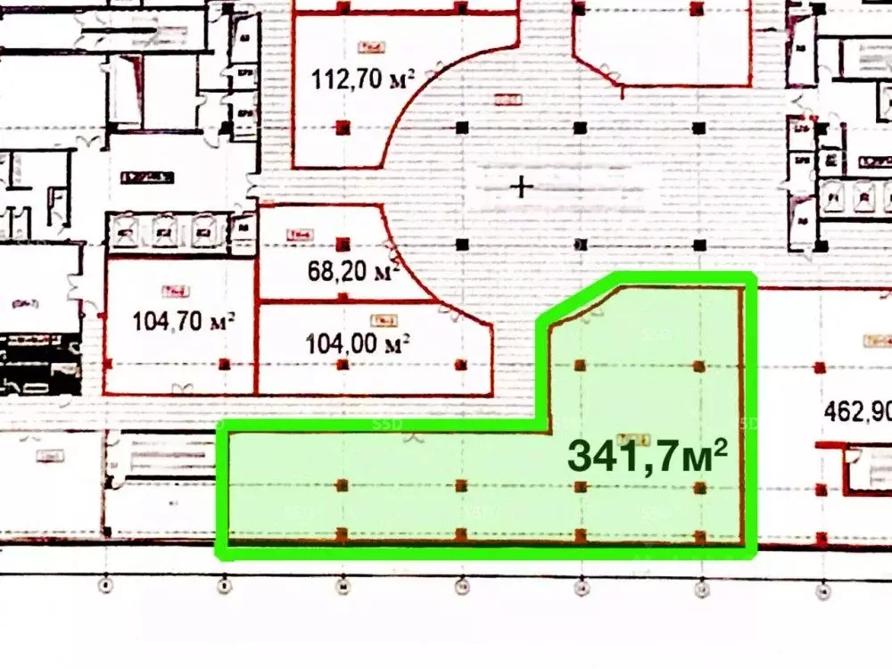 Торговая площадь в Москва Новинский бул., 8 (166 м) - Фото 2