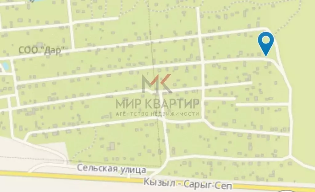 Участок в Тыва, Кызылский кожуун, Каа-Хем пгт  (13.0 сот.) - Фото 1