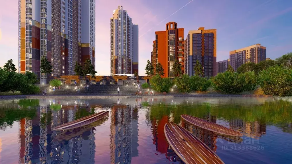 3-к кв. Красноярский край, Красноярск Пашенный мкр, Портовый жилой ... - Фото 2