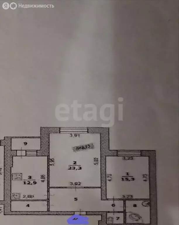2-комнатная квартира: Белгород, бульвар Юности, 23 (73.3 м) - Фото 0