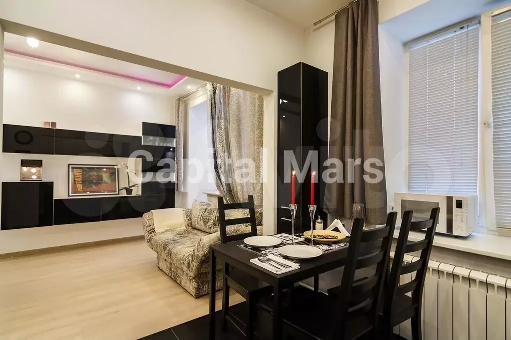 1-к. квартира, 38 м, 4/8 эт. - Фото 1