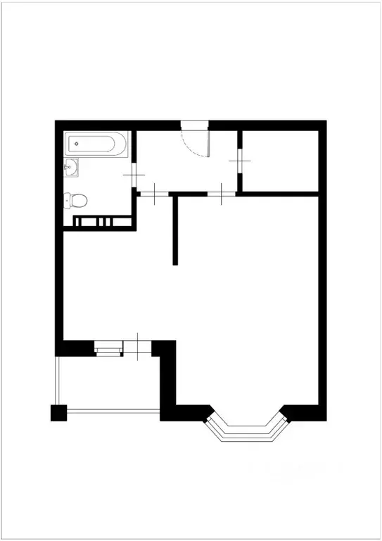 1-к кв. Санкт-Петербург Пионерская ул., 16 (39.9 м) - Фото 1