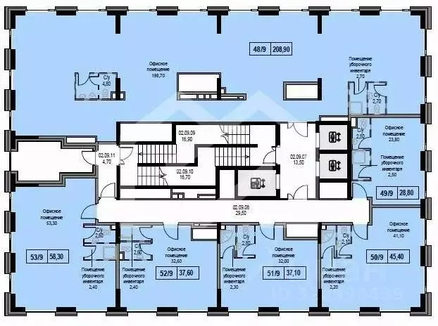 Помещение свободного назначения в Москва Афи Парк Воронцовский жилой ... - Фото 2