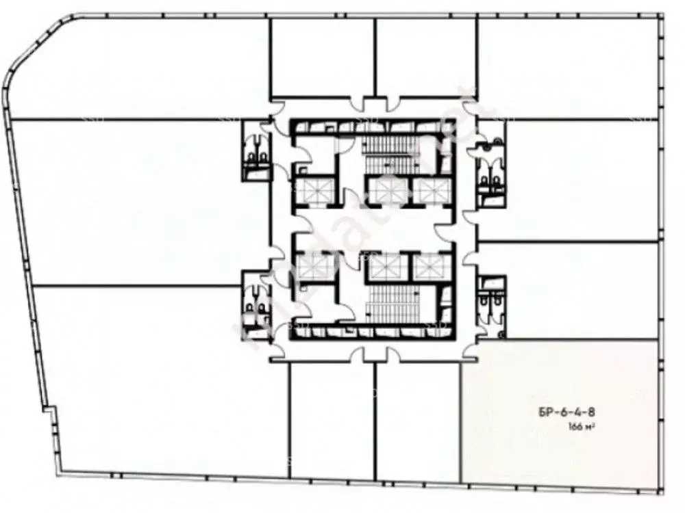 Офис в Москва Холодильный пер., 3к1 (166 м) - Фото 1