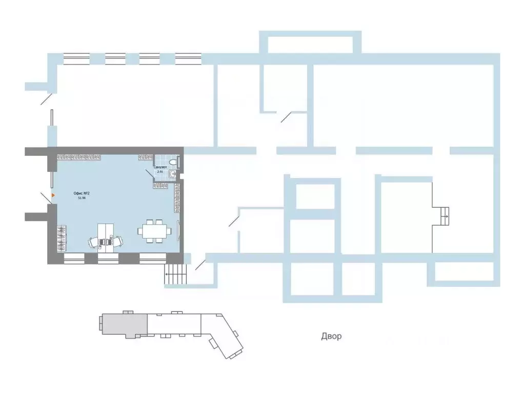 Помещение свободного назначения в Удмуртия, Завьяловский район, с. ... - Фото 2