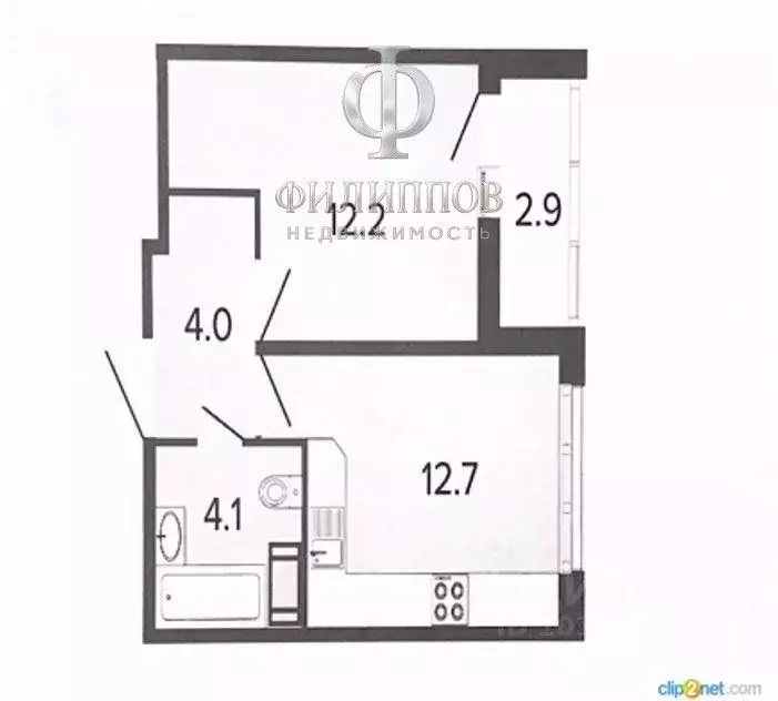 1-к кв. Санкт-Петербург Глухарская ул., 26 (36.0 м) - Фото 1