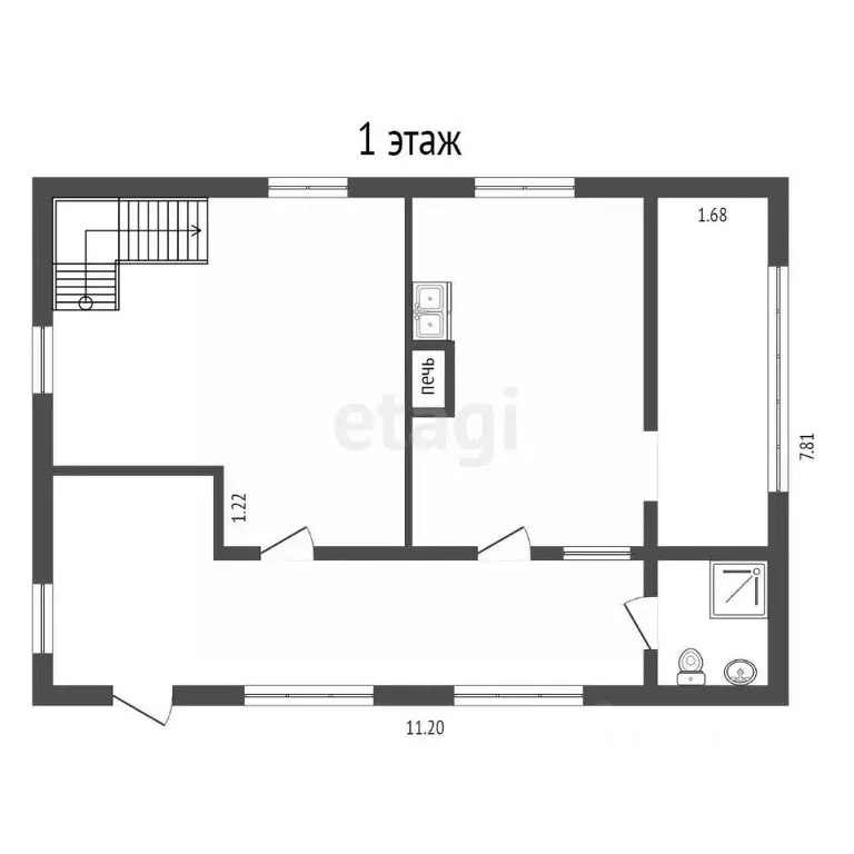 Дом в Марий Эл, Йошкар-Ола Мичуринец СНТ, 48 (140 м) - Фото 1