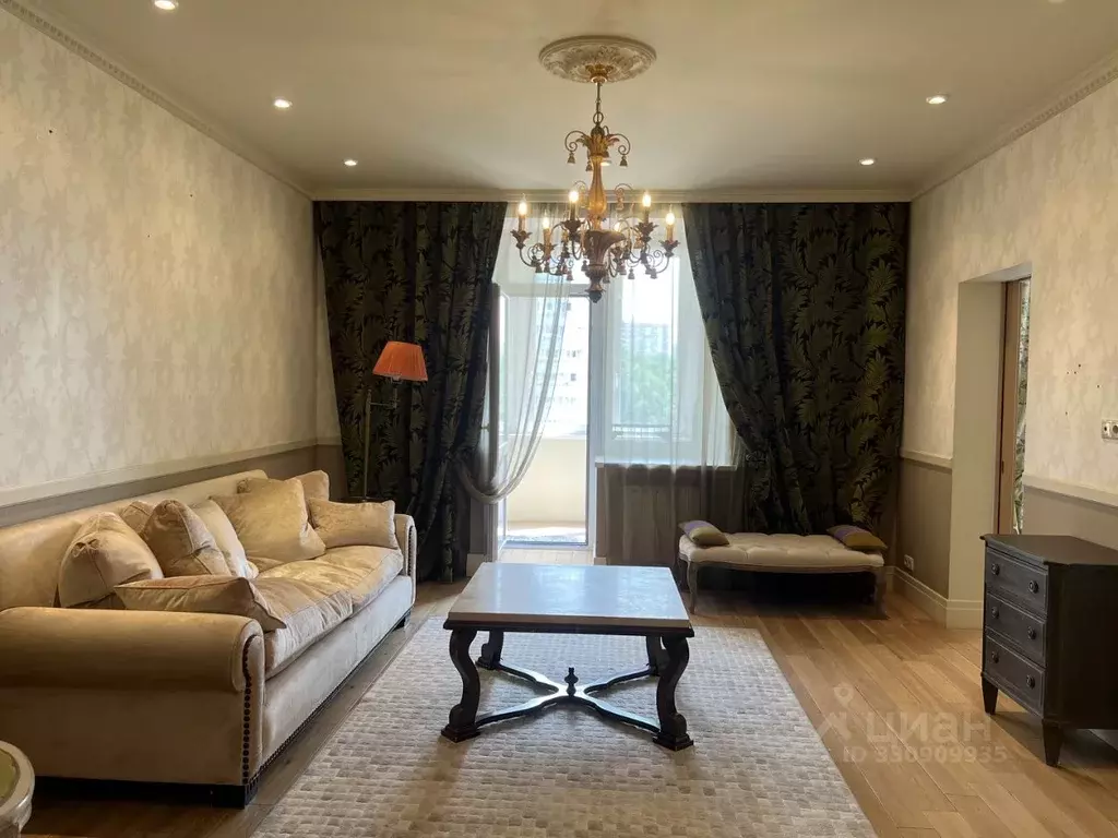 4-к кв. Москва ул. Маршала Тимошенко, 17К2 (145.0 м) - Фото 1