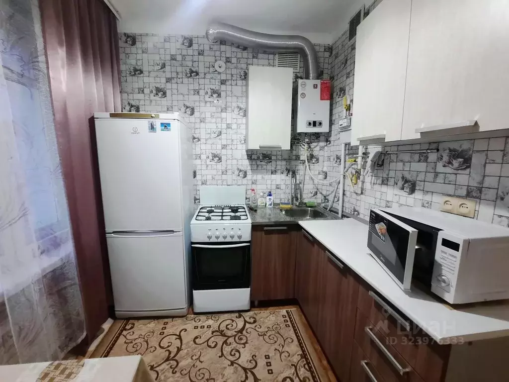 1-к кв. Белгородская область, Белгород Преображенская ул., 53 (30.8 м) - Фото 2