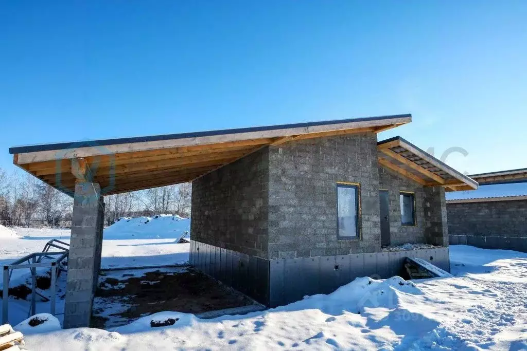 Дом в Омская область, Омский район, с. Дружино, Александровская ... - Фото 0