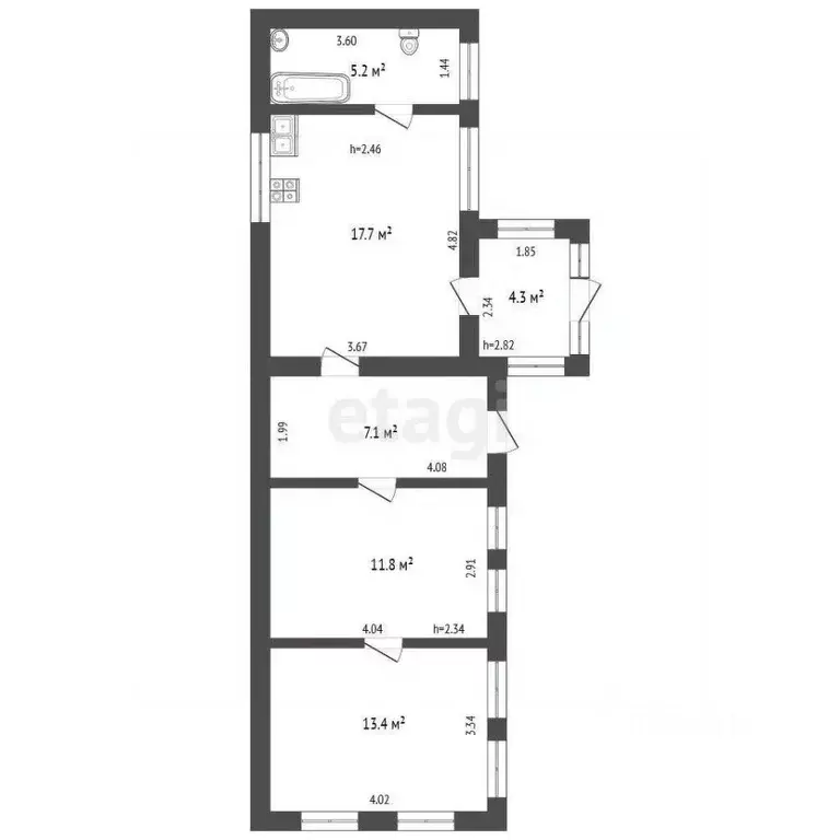 Дом в Ростовская область, Азовский район, с. Самарское Базарный пер. ... - Фото 2