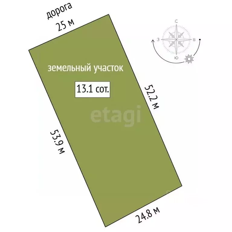 Участок в Свердловская область, Тугулымский муниципальный округ, д. ... - Фото 2