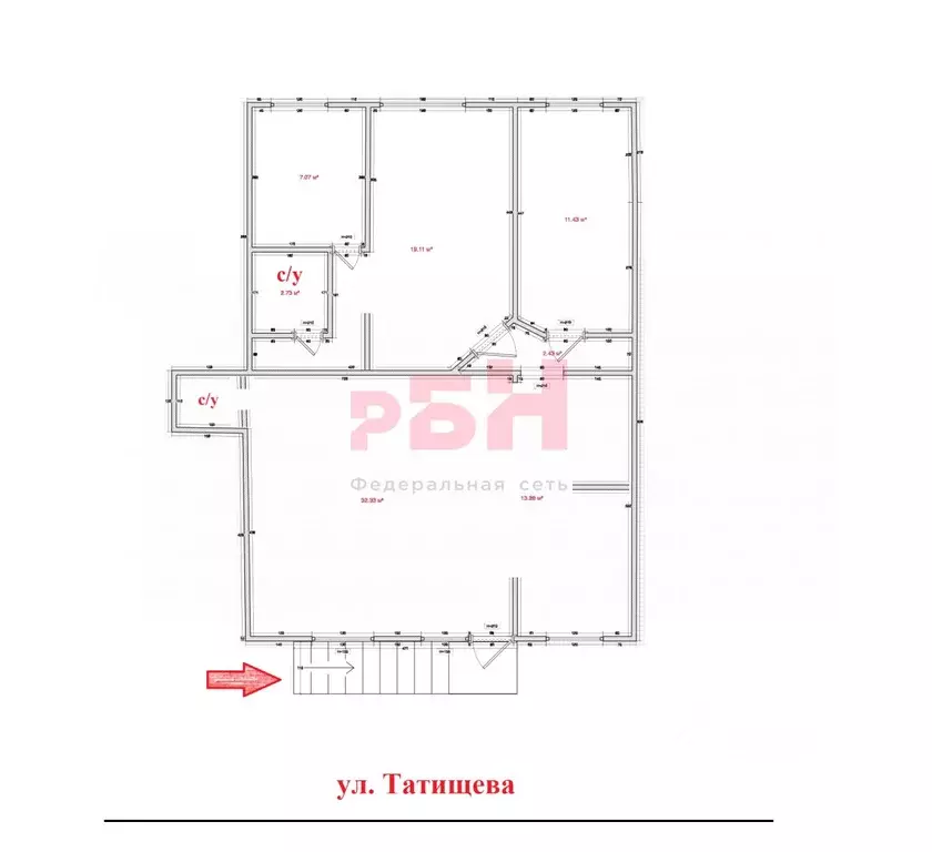 Помещение свободного назначения в Свердловская область, Екатеринбург ... - Фото 2