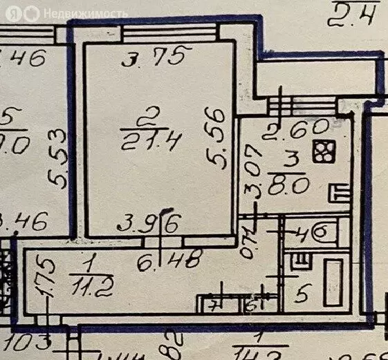 1-комнатная квартира: Санкт-Петербург, проспект Славы, 43/49 (44.7 м) - Фото 1