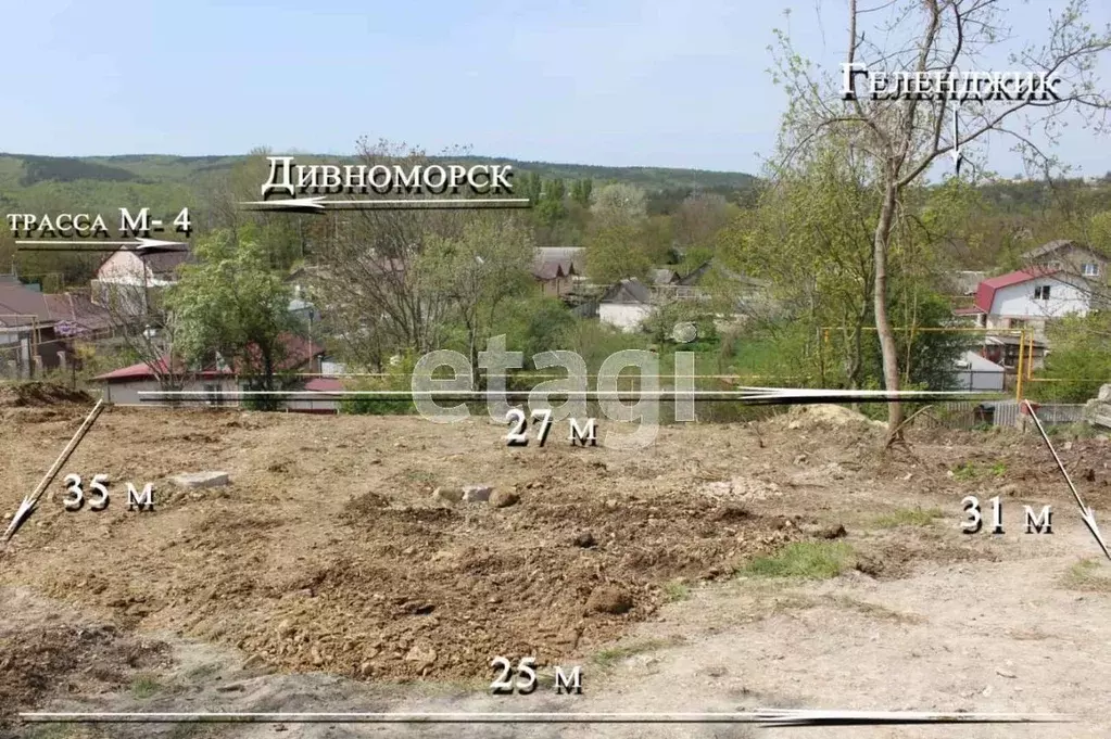 Участок в Краснодарский край, Геленджик городской округ, пос. Светлый  ... - Фото 1