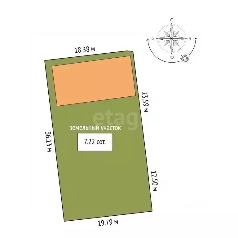 Дом в Ямало-Ненецкий АО, Ноябрьск пос. Самострой, ул. Ясная, 61 (370 ... - Фото 2