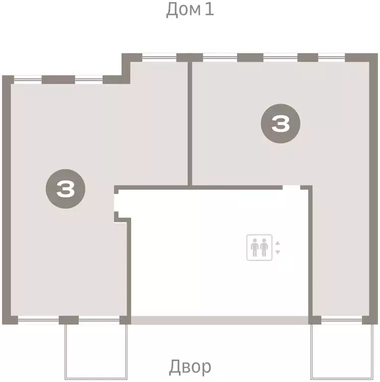 3-комнатная квартира: Тюмень, Мысовская улица, 26к2 (101.14 м) - Фото 1