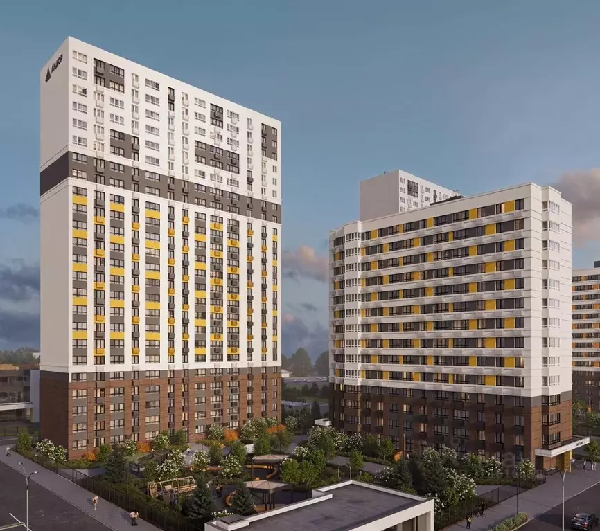 2-к кв. Нижегородская область, Нижний Новгород Ленгородок мкр, Мед ... - Фото 2