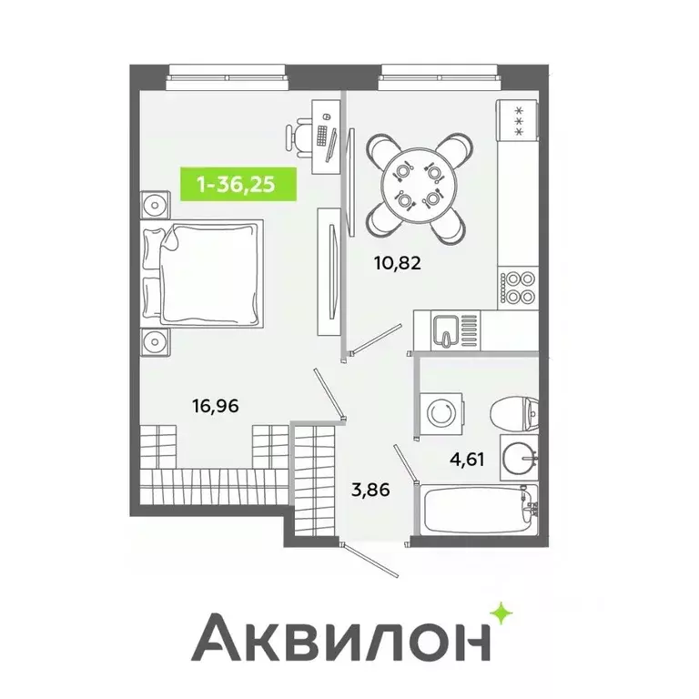 1-к кв. Ленинградская область, Всеволожский район, Заневское городское ... - Фото 0