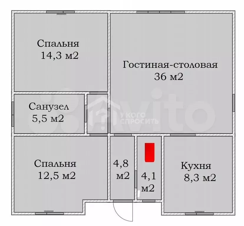 Дом 96 м на участке 10 сот. - Фото 0