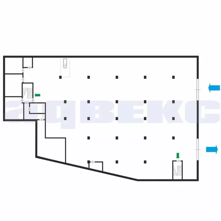 Гараж в Санкт-Петербург просп. Энергетиков, 9к4 (13 м) - Фото 2