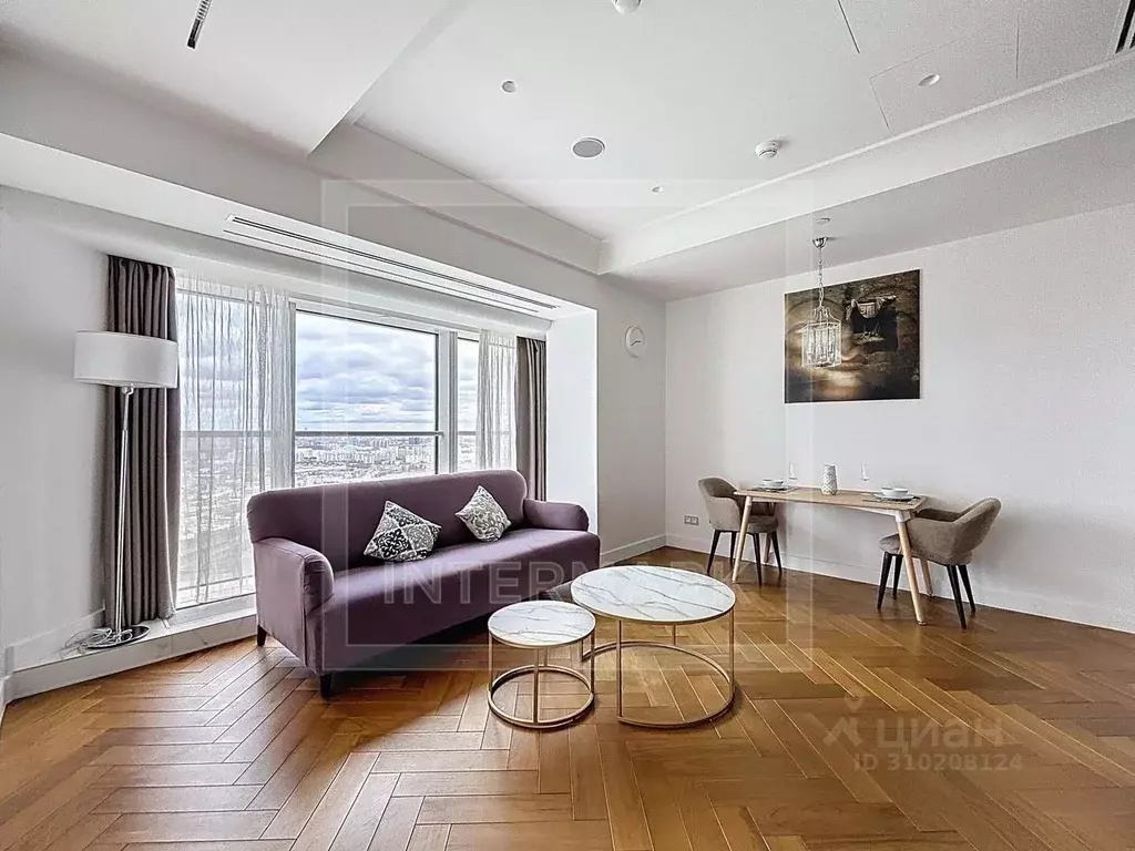 2-к кв. Москва 1-й Красногвардейский проезд, 15 (75.0 м) - Фото 1